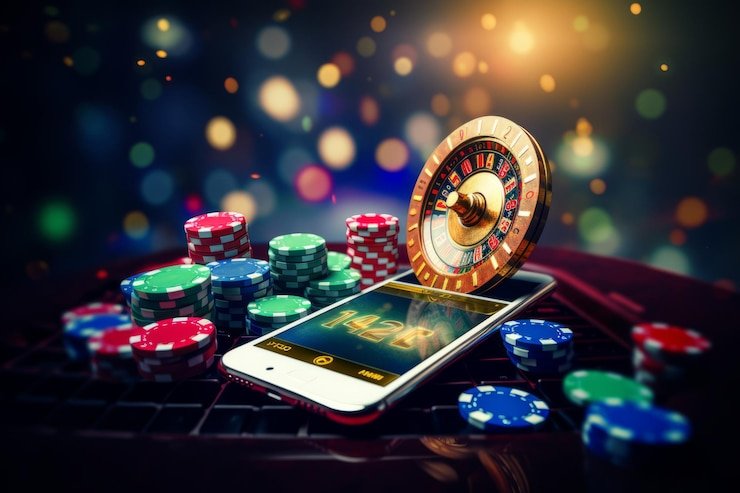 Pengguna mobile meninjau tampilan platform